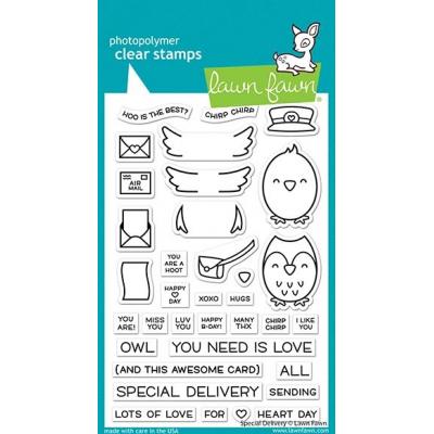Lawn Fawn Clear Stamps - Special Delivery